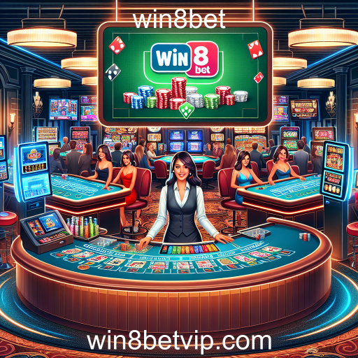 A Emoção do Cassino Ao Vivo no win8bet